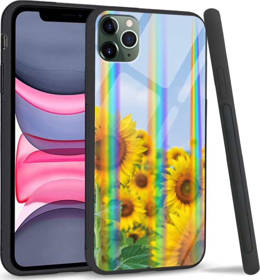 Super Fashion Etui Rainbow Series na Apple iPhone 11 Pro Sunflowers 1