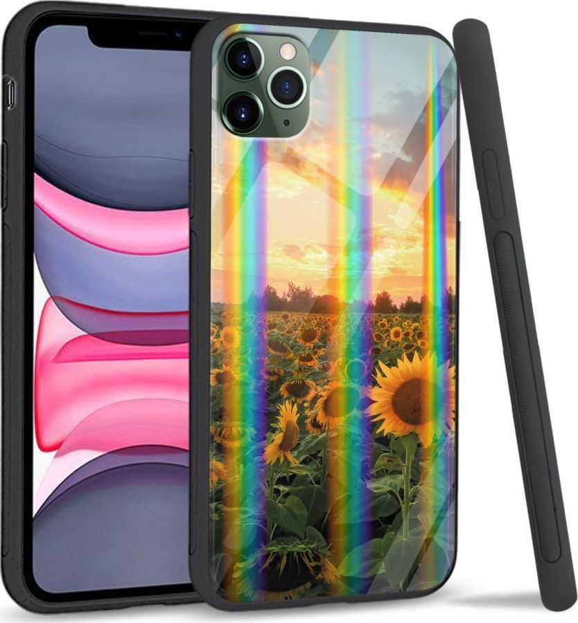 Super Fashion Etui Rainbow Series na Apple iPhone 11 Pro Sunflower Garden 1