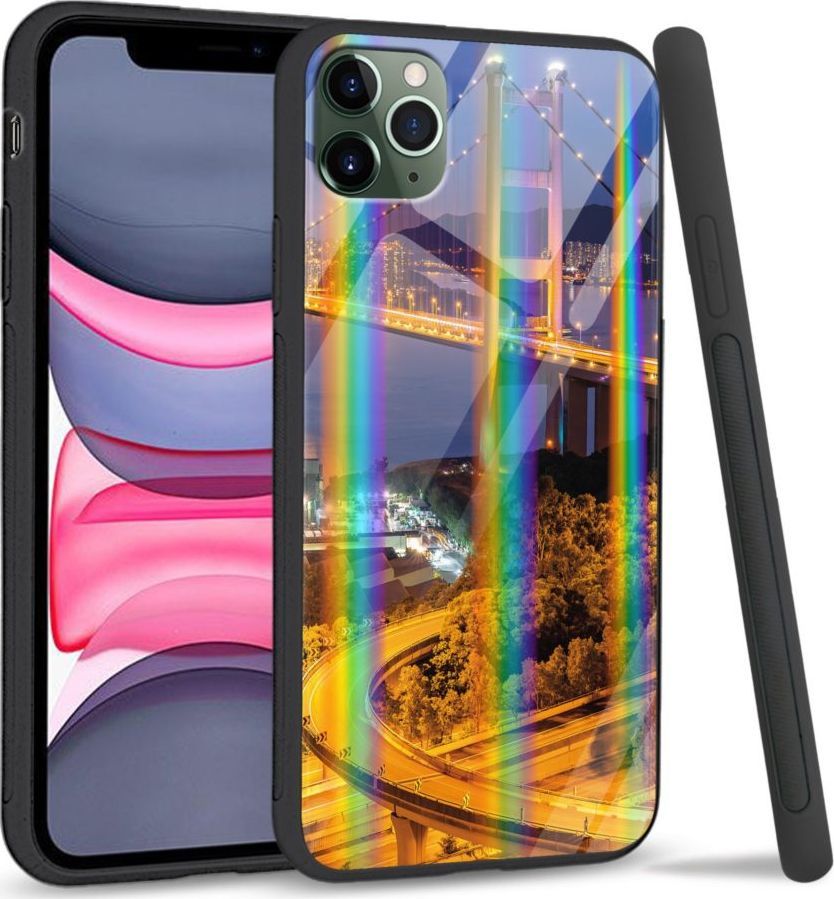 Super Fashion Etui Rainbow Series na Apple iPhone 11 Pro Bridges 1