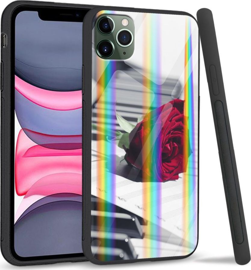 Super Fashion Etui Rainbow Series na Apple iPhone 11 Pro Rose Piano 1