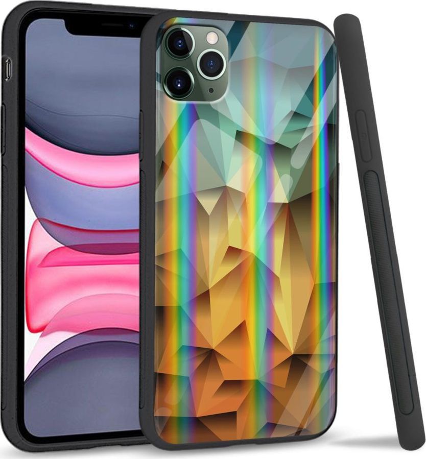 Super Fashion Etui Rainbow Series na Apple iPhone 11 Pro Polygonal 1