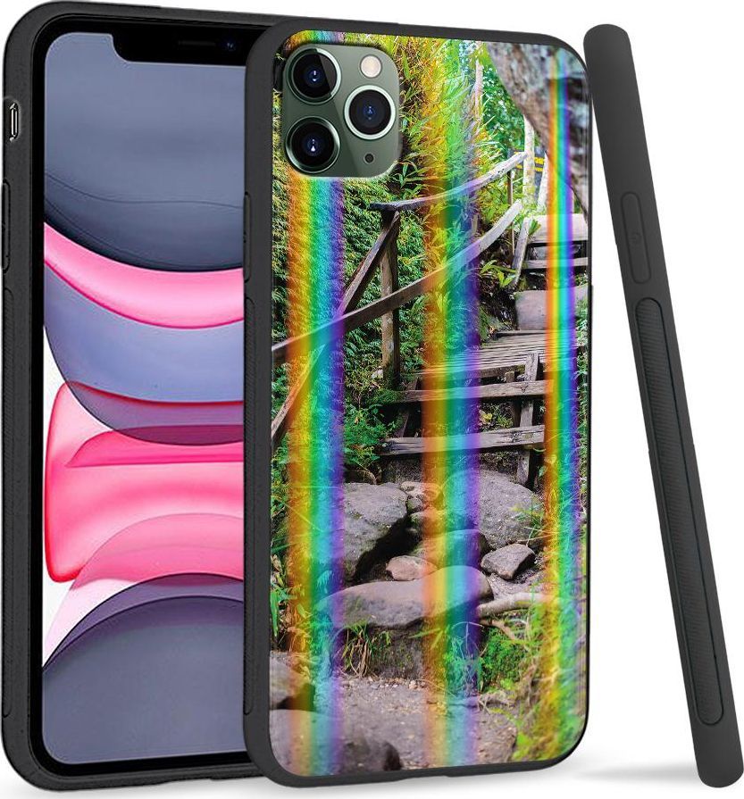 Super Fashion Etui Rainbow Series na Apple iPhone 11 Pro Leścia ścieżka 1
