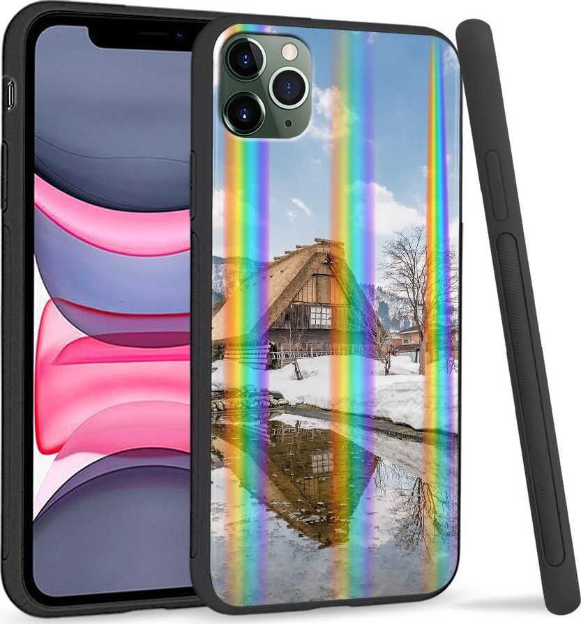 Super Fashion Etui Rainbow Series na Apple iPhone 11 Pro Chatka 1