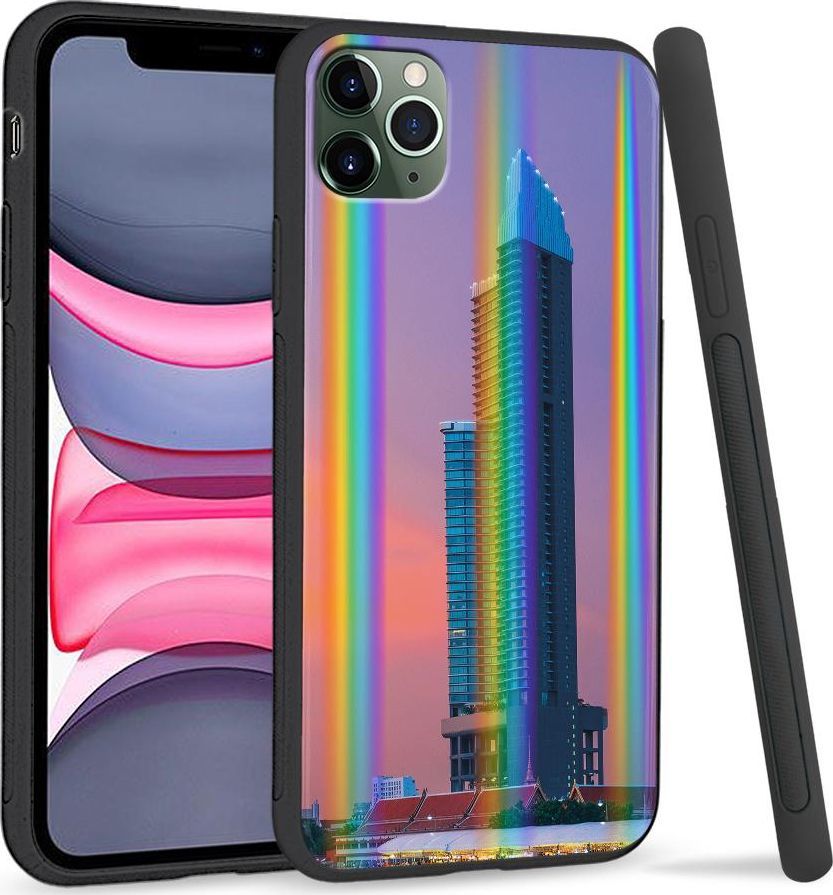 Super Fashion Etui Rainbow Series na Apple iPhone 11 Pro Wierzowiec 1