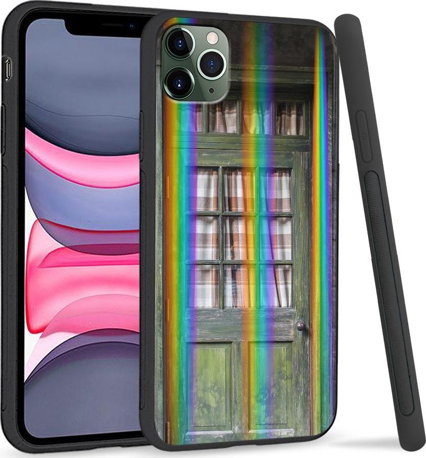 Super Fashion Etui Rainbow Series na Apple iPhone 11 Pro Max Stare drzwi 1