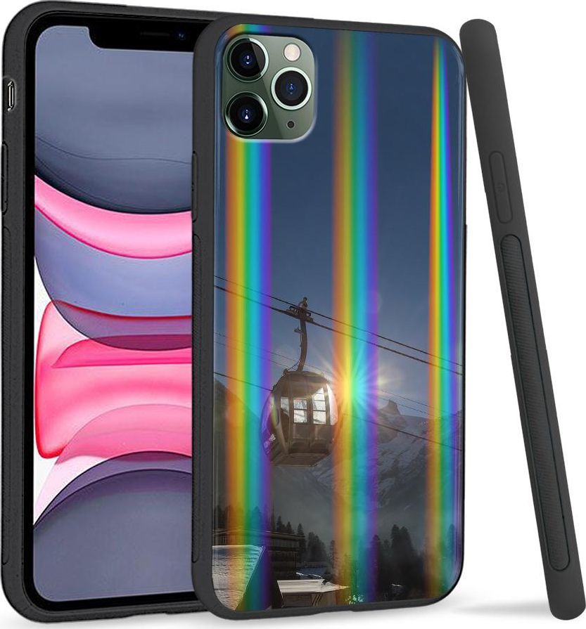 Super Fashion Etui Rainbow Series na Apple iPhone 11 Pro Max Kolejka linowa 1