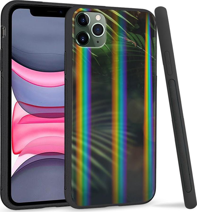Super Fashion Etui Rainbow Series na Apple iPhone 11 Pro Max Plamy 1
