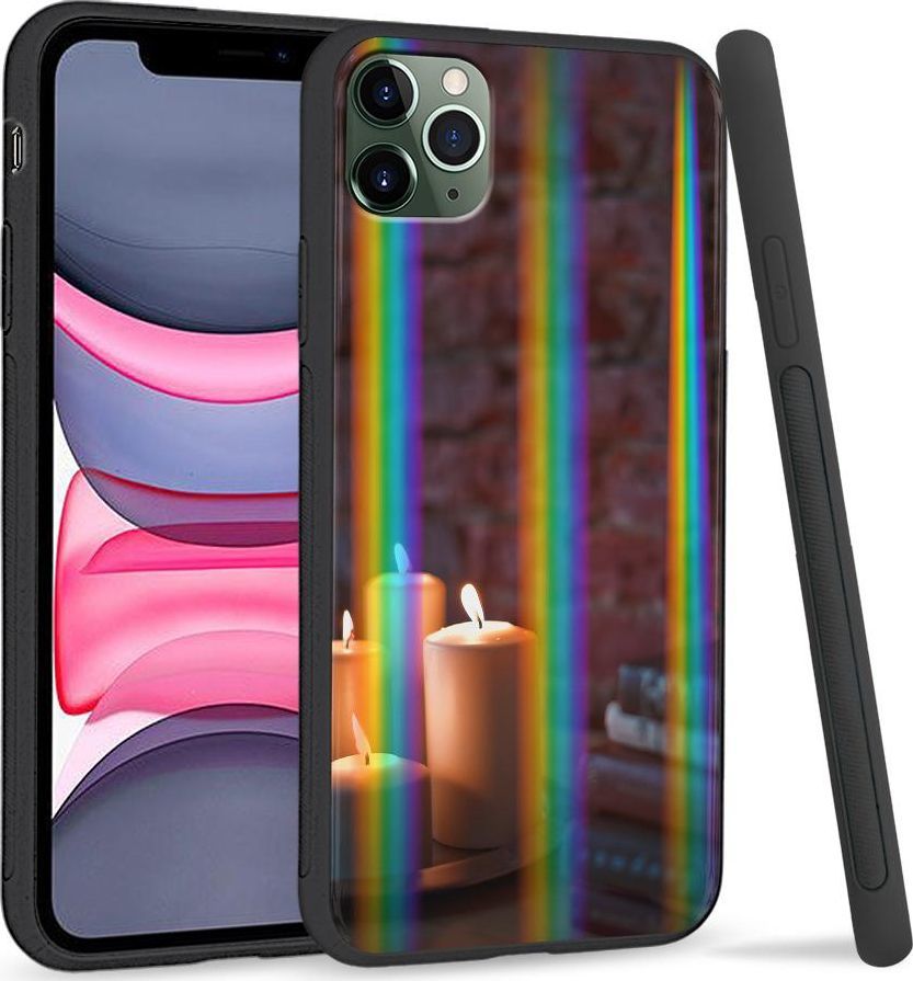 Super Fashion Etui Rainbow Series na Apple iPhone 11 Pro Max Romantyzm 1