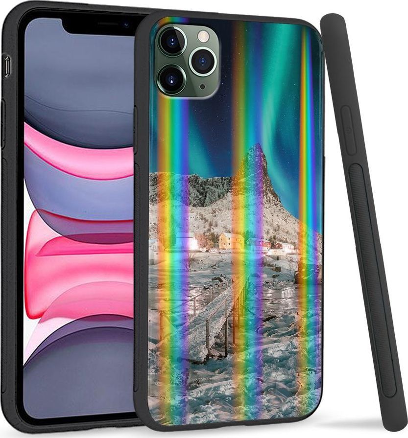 Super Fashion Etui Rainbow Series na Apple iPhone 11 Pro Max Zorza 1
