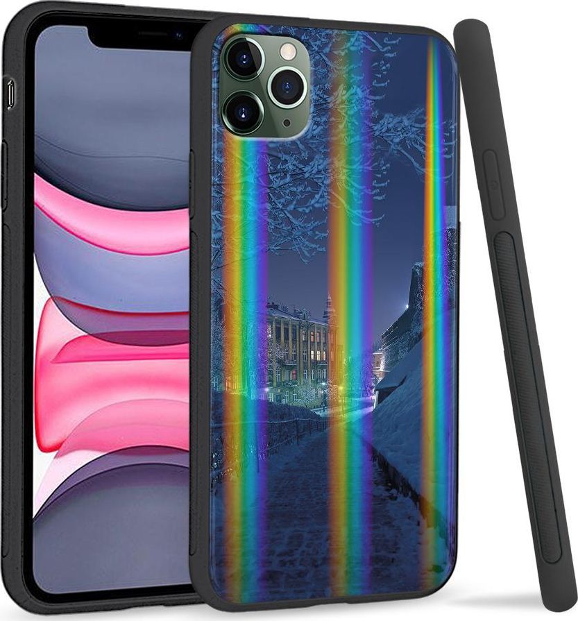 Super Fashion Etui Rainbow Series na Apple iPhone 11 Pro Max Zima 1