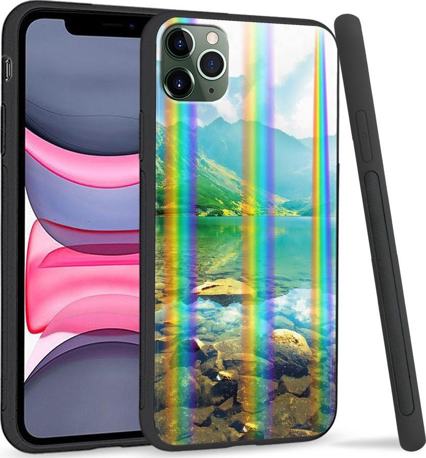Super Fashion Etui Rainbow Series na Apple iPhone 11 Pro Max Jezioro 1