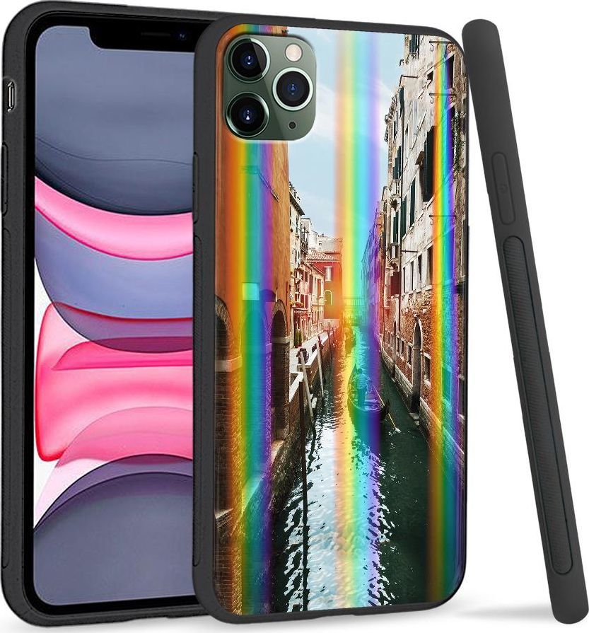 Super Fashion Etui Rainbow Series na Apple iPhone 11 Pro Max Kanał w Wenecji 1