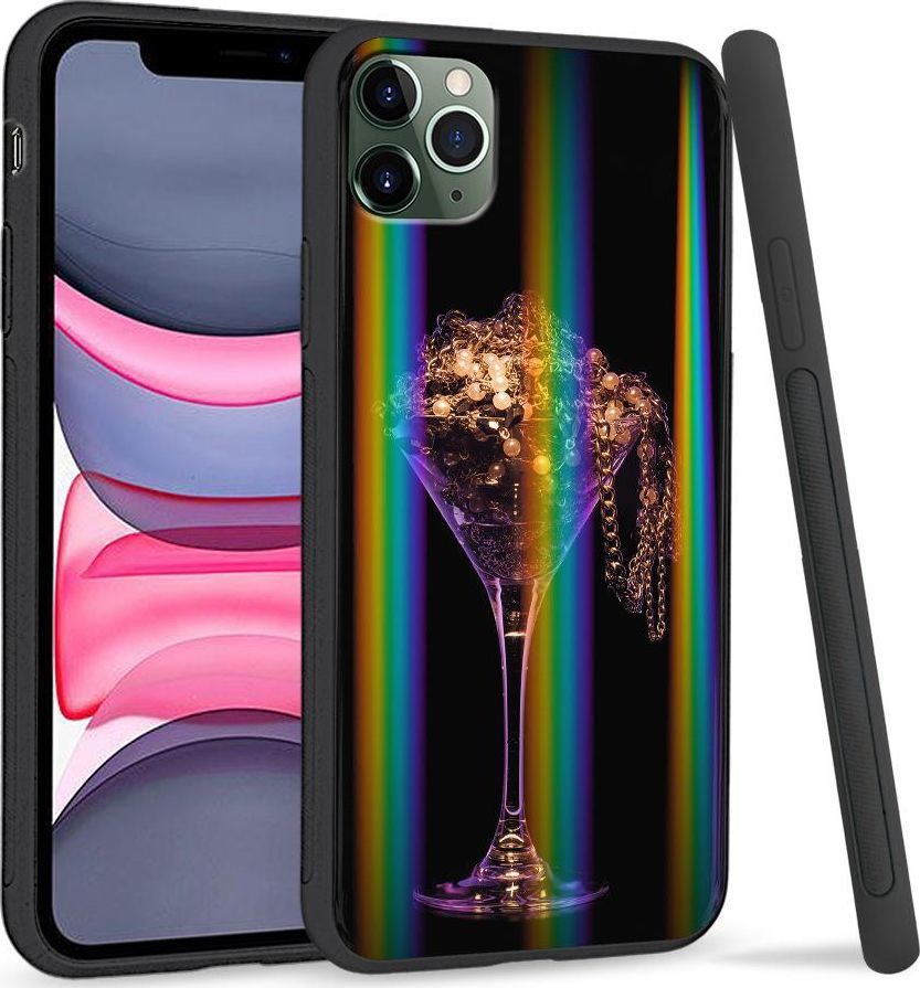 Super Fashion Etui Rainbow Series na Apple iPhone 11 Pro Max Złoto 1
