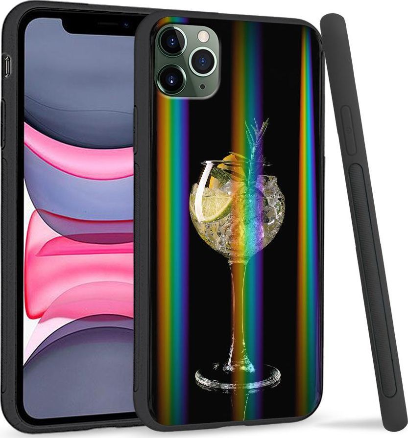 Super Fashion Etui Rainbow Series na Apple iPhone 11 Pro Max Drink 1