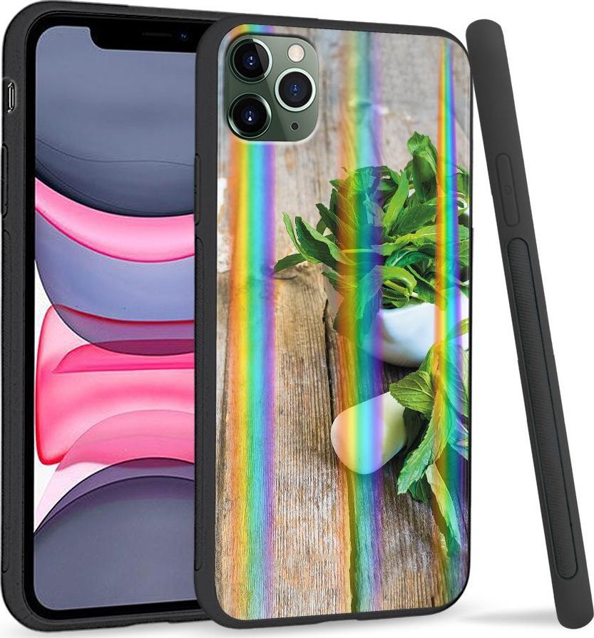 Super Fashion Etui Rainbow Series na Apple iPhone 11 Pro Max Mięta 1