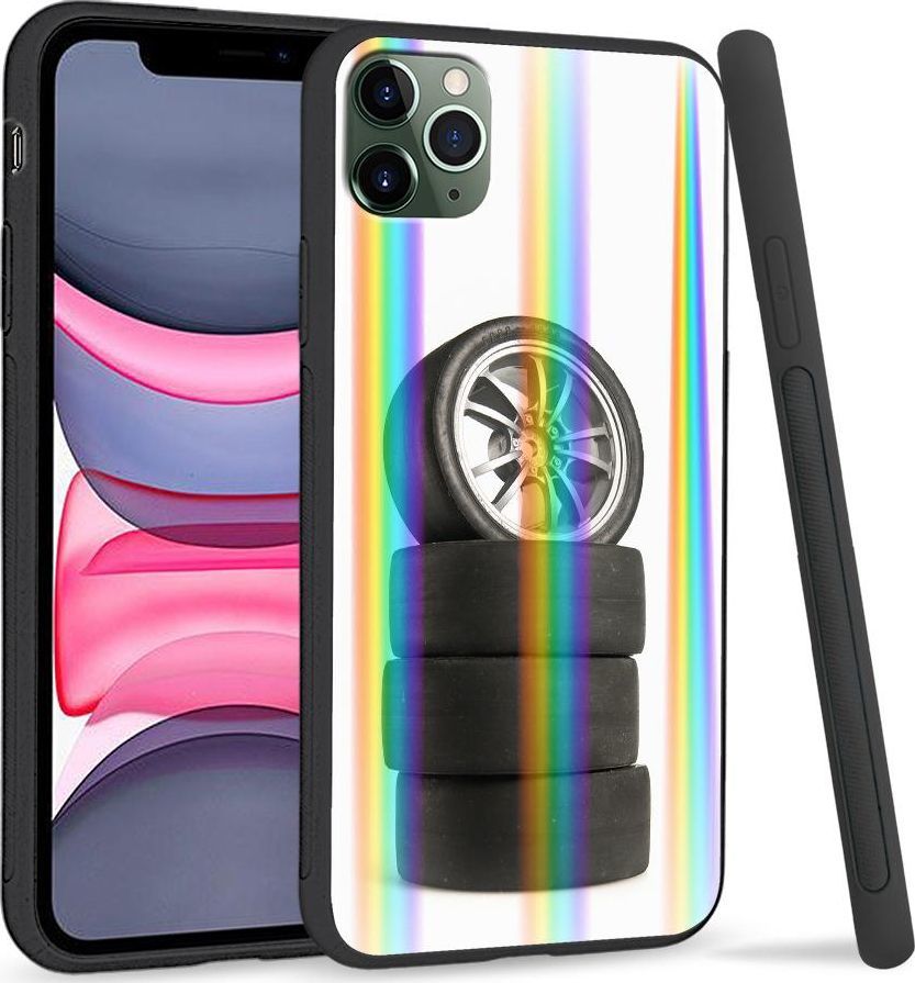 Super Fashion Etui Rainbow Series na Apple iPhone 11 Pro Max Opony 1