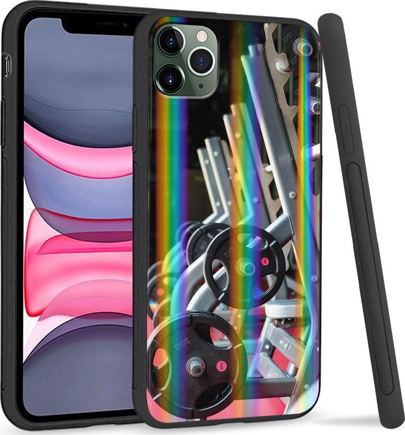 Super Fashion Etui Rainbow Series na Apple iPhone 11 Pro Max Siłownia 1