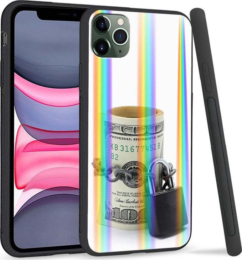 Super Fashion Etui Rainbow Series na Apple iPhone 11 Pro Max Pięniądze 1