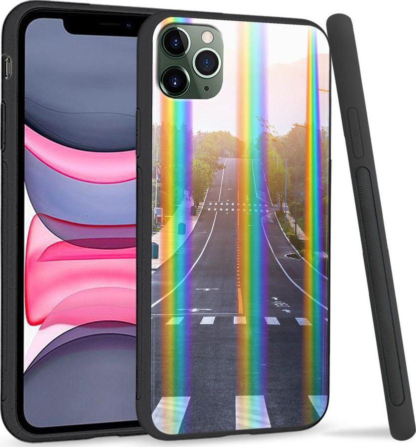 Super Fashion Etui Rainbow Series na Apple iPhone 11 Pro Max Droga w górę 1