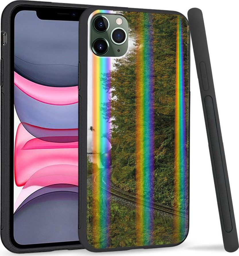 Super Fashion Etui Rainbow Series na Apple iPhone 11 Pro Max Tory w lesie 1