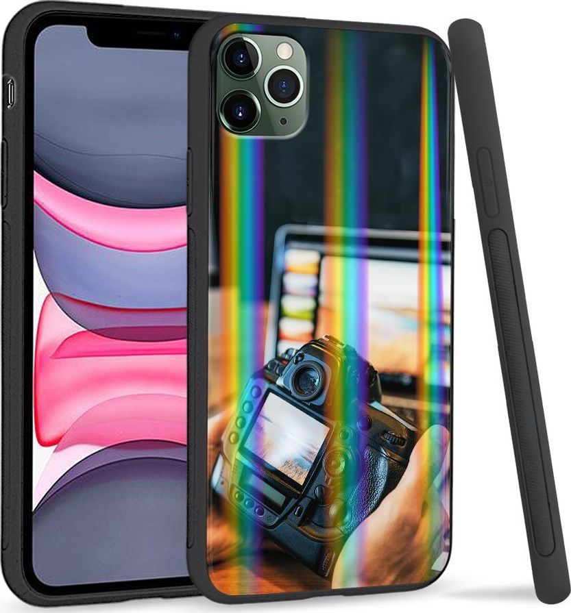 Super Fashion Etui Rainbow Series na Apple iPhone 11 Pro Max Zestaw fotografa 1
