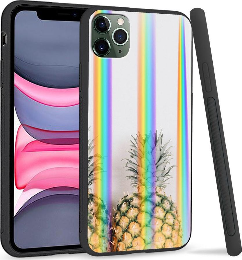 Super Fashion Etui Rainbow Series na Apple iPhone 11 Pro Max Ananas 1