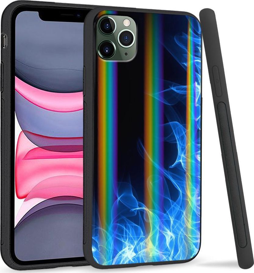 Super Fashion Etui Rainbow Series na Apple iPhone 11 Pro Max Niebieski Podmuch 1
