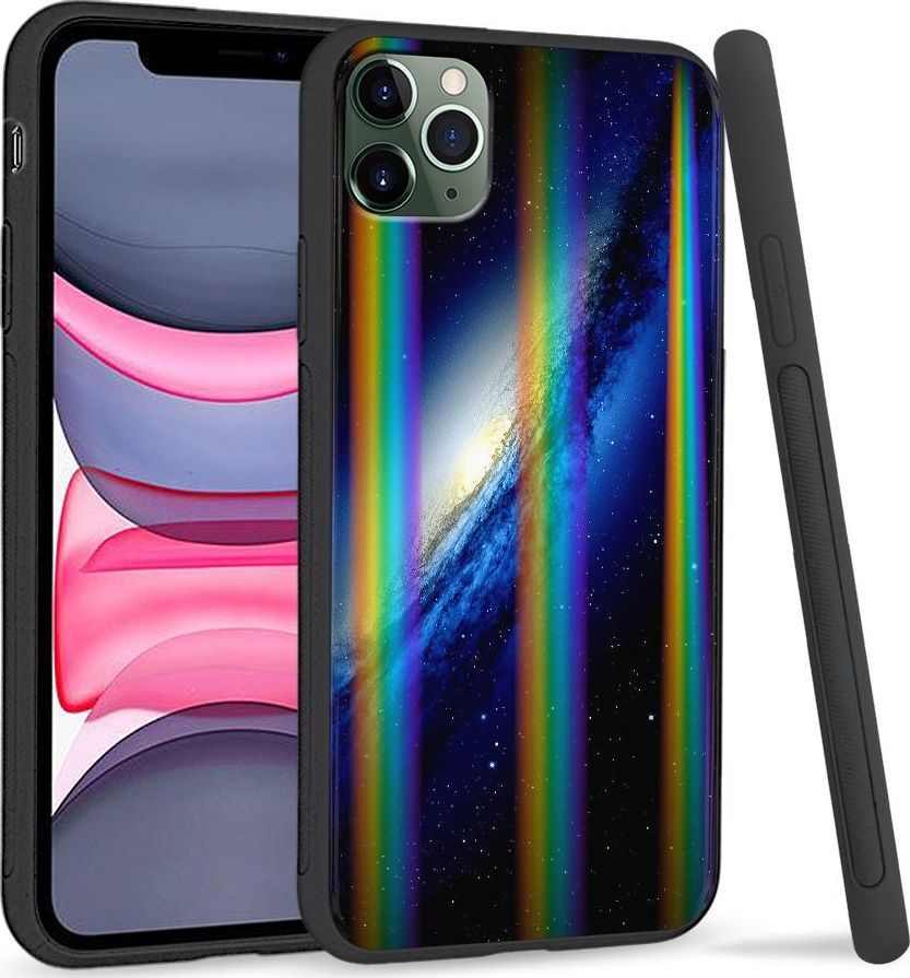 Super Fashion Etui Rainbow Series na Apple iPhone 11 Pro Max Space 1
