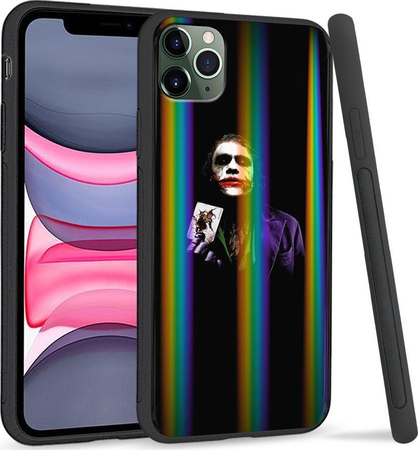 Super Fashion Etui Rainbow Series na Apple iPhone 11 Pro Max Czarny Joker 1