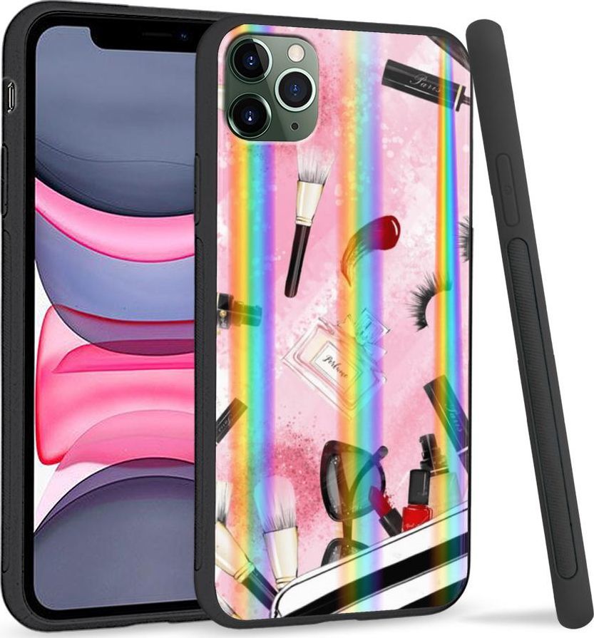 Super Fashion Etui Rainbow Series na Apple iPhone 11 Pro Max Make'up 1