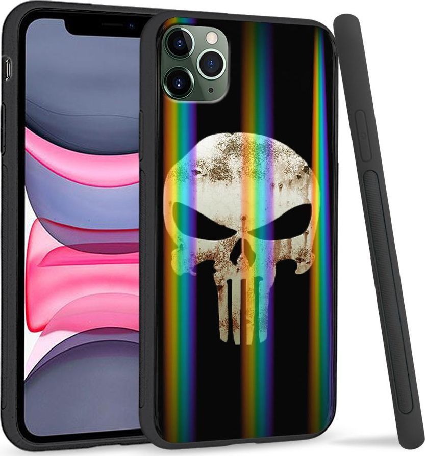 Super Fashion Etui Rainbow Series na Apple iPhone 11 Pro Max Czaszka 1