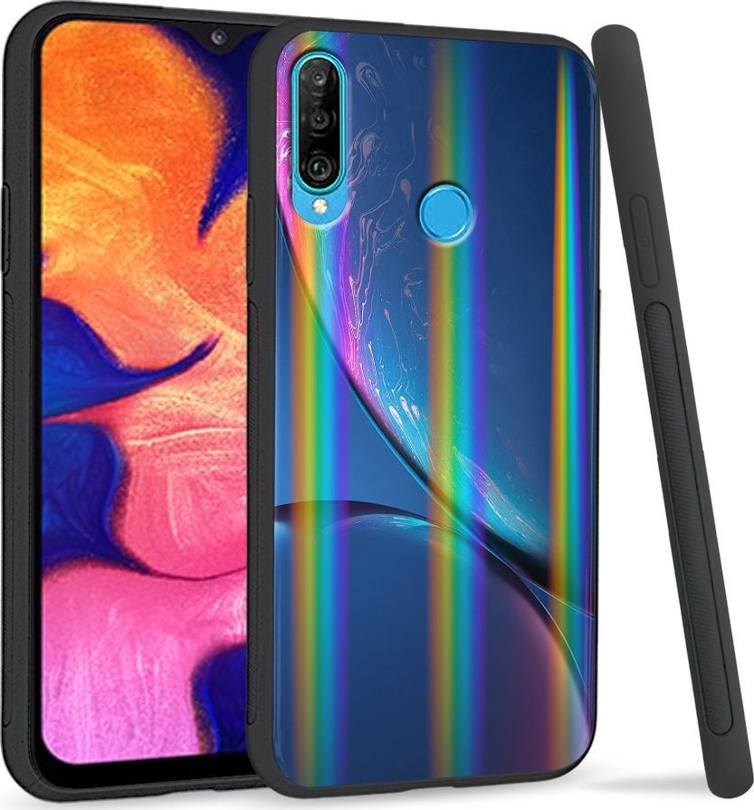 Super Fashion Etui Rainbow Series na Huawei P30 Lite Balls 1