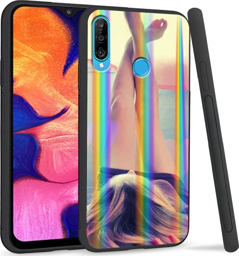 Super Fashion Etui Rainbow Series na Huawei P30 Lite Lady 1