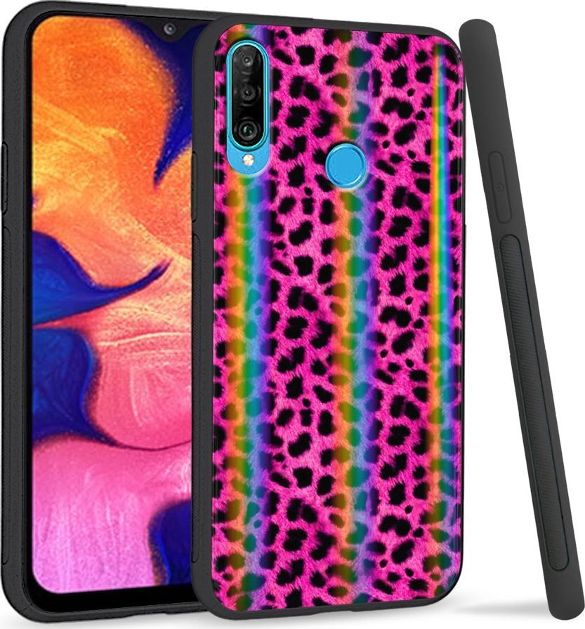 Super Fashion Etui Rainbow Series na Huawei P30 Lite Panterka 1
