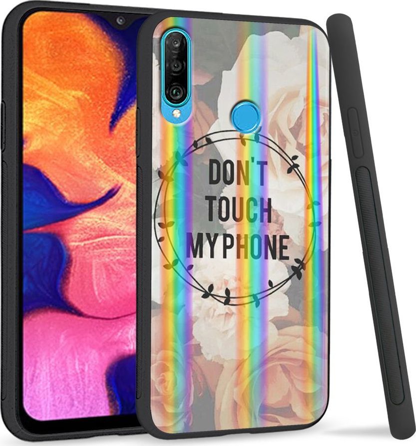 Super Fashion Etui Rainbow Series na Huawei P30 Lite Don't Touch My Phone II 1