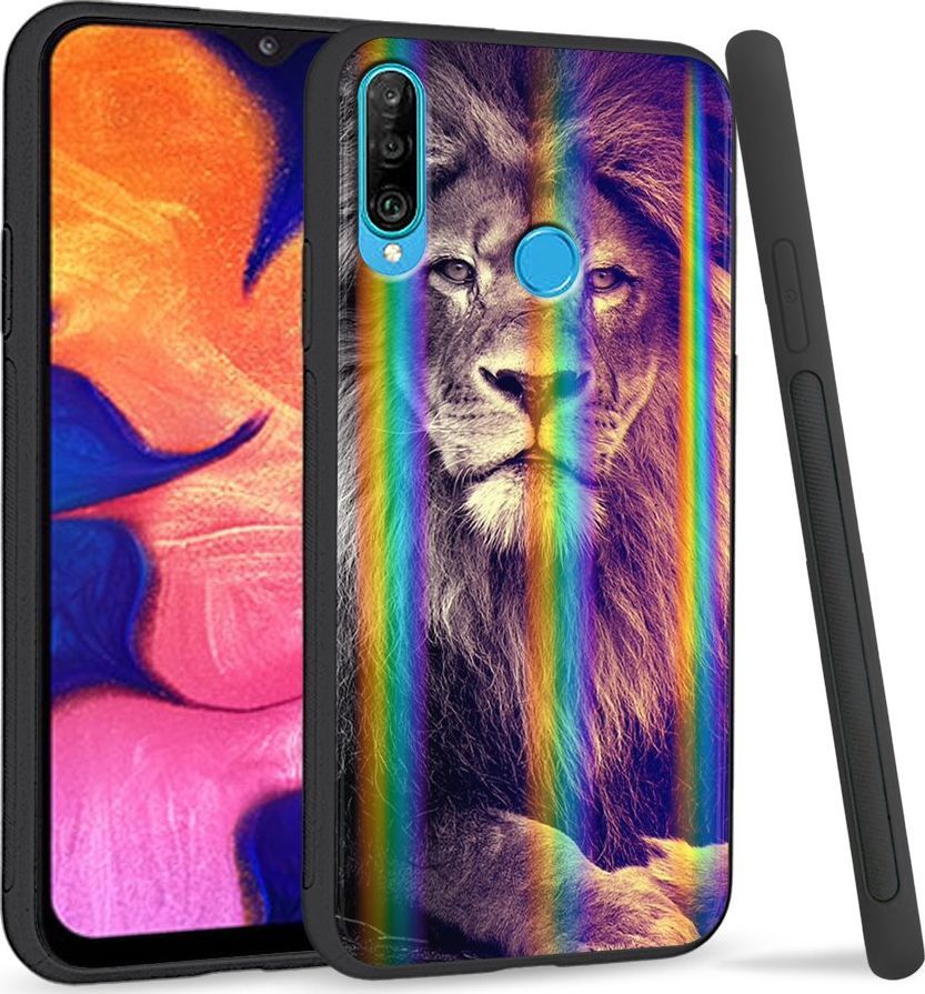 Super Fashion Etui Rainbow Series na Huawei P30 Lite Lew 1