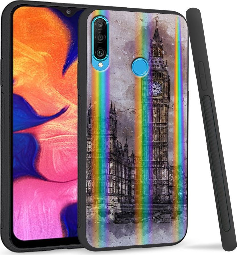 Super Fashion Etui Rainbow Series na Huawei P30 Lite Londyn 1