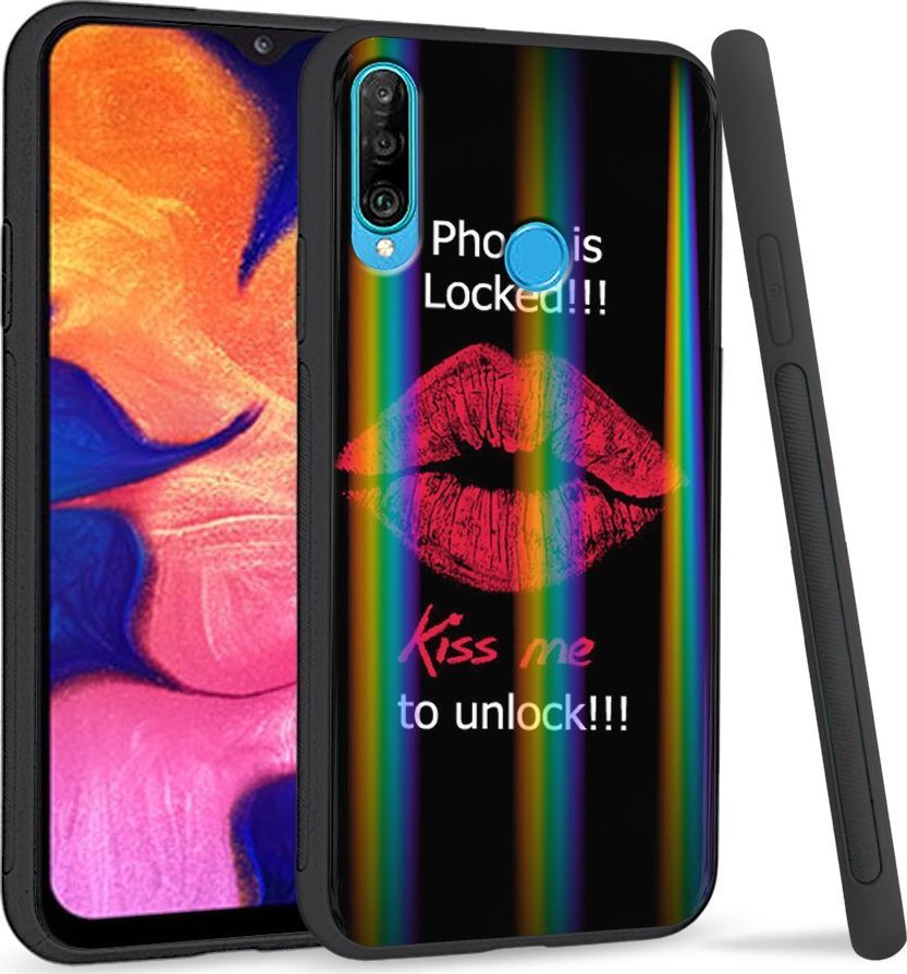 Super Fashion Etui Rainbow Series na Huawei P30 Lite Phone is Locked 1
