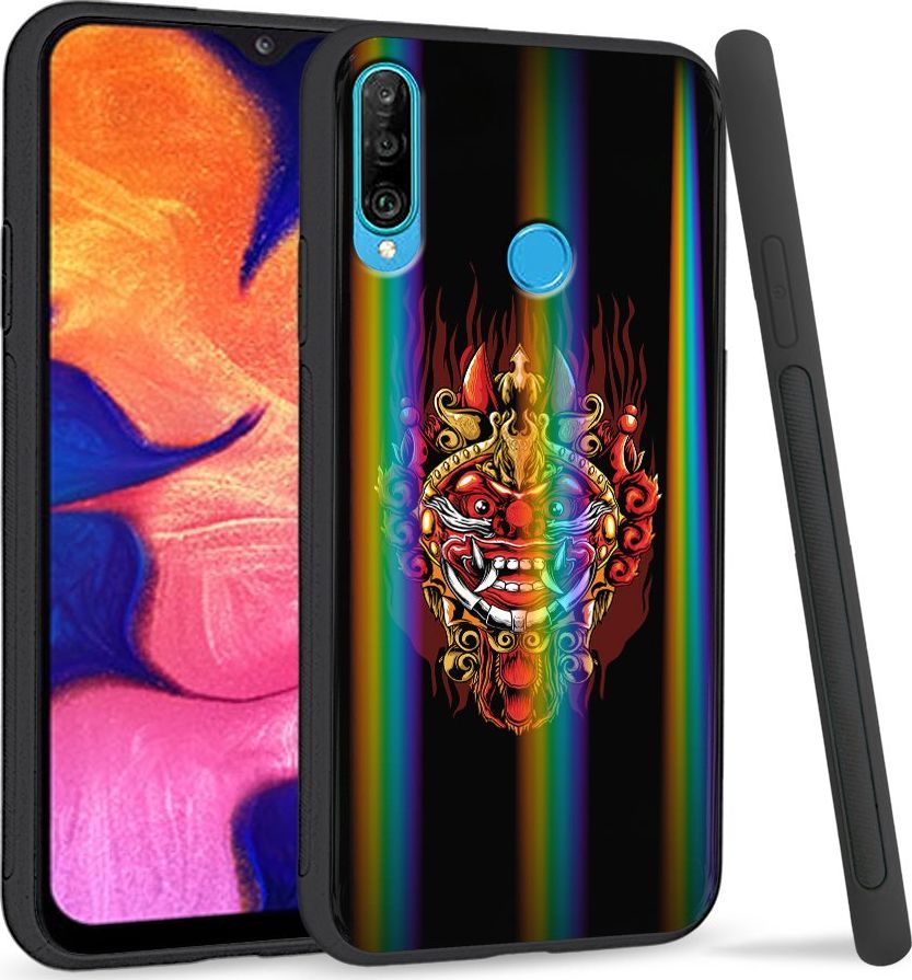 Super Fashion Etui Rainbow Series na Huawei P30 Lite Chińska maska 1