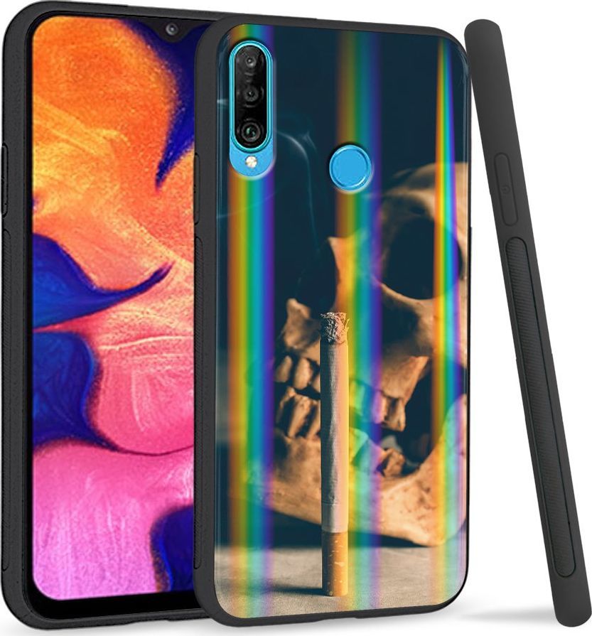 Super Fashion Etui Rainbow Series na Huawei P30 Lite Ostatni papieros 1