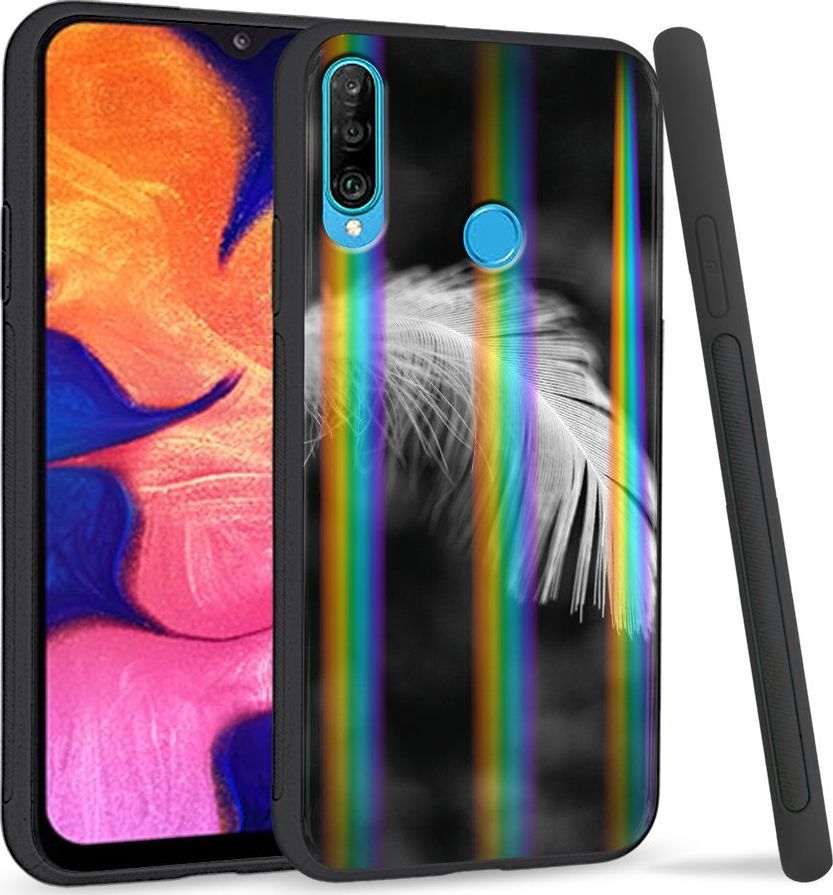 Super Fashion Etui Rainbow Series na Huawei P30 Lite Pióro 1