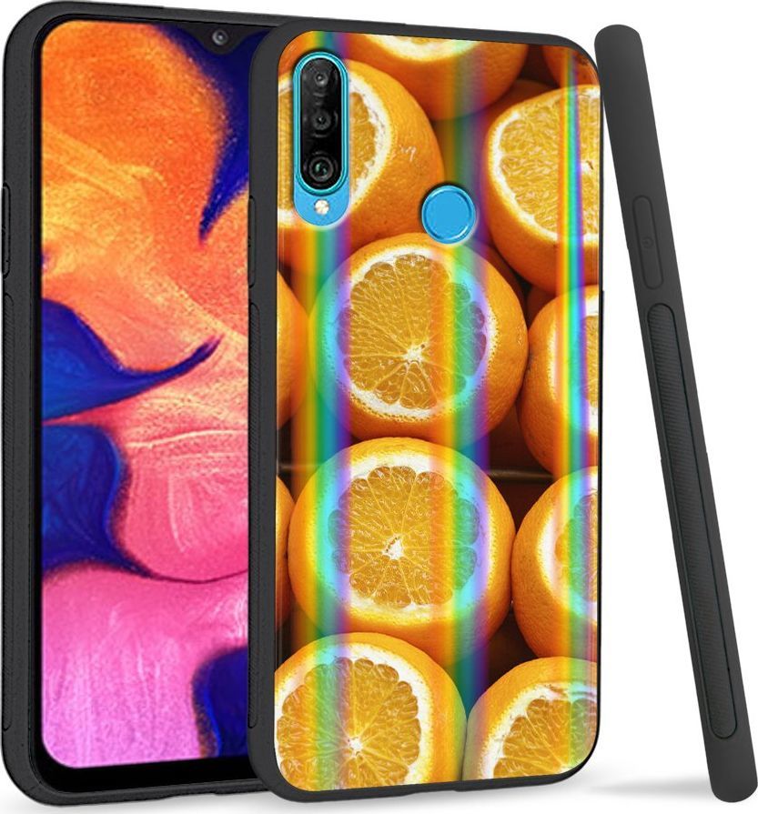 Super Fashion Etui Rainbow Series na Huawei P30 Lite Citrus 1