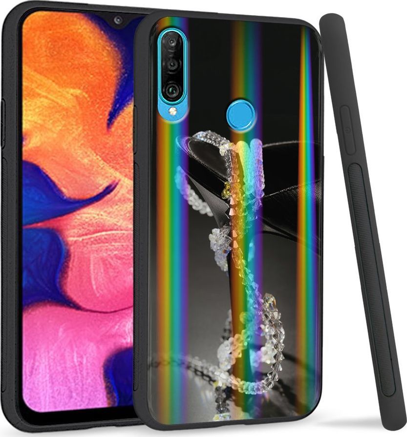Super Fashion Etui Rainbow Series na Huawei P30 Lite Obcas 1