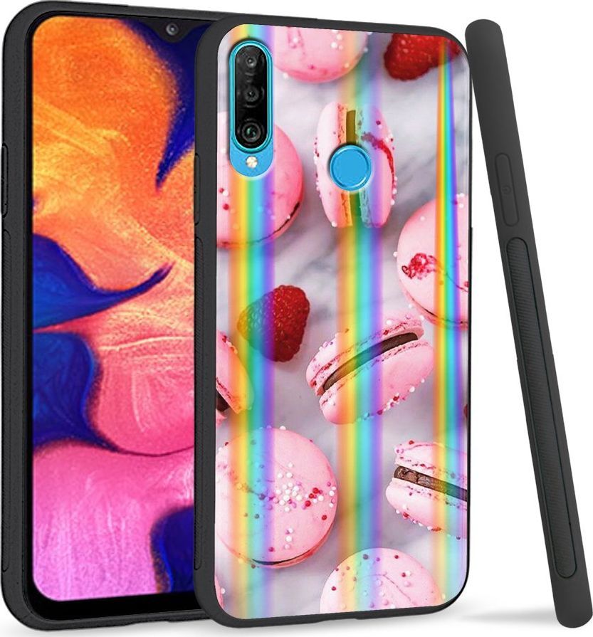Super Fashion Etui Rainbow Series na Huawei P30 Lite Ciastka 1