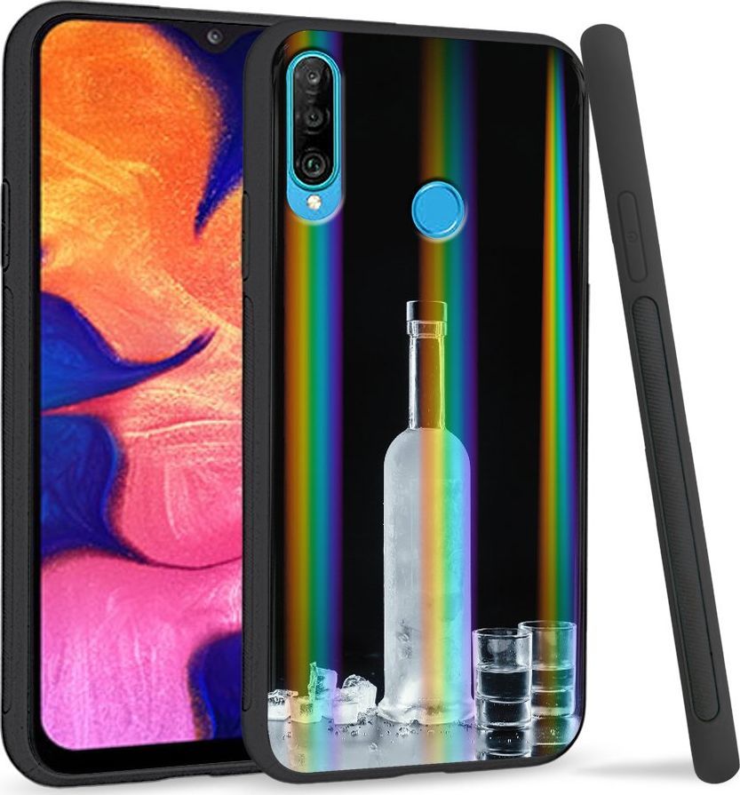 Super Fashion Etui Rainbow Series na Huawei P30 Lite Alkohol 1