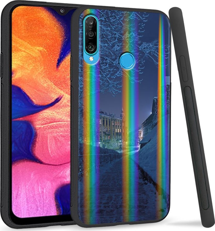 Super Fashion Etui Rainbow Series na Huawei P30 Lite Zima 1