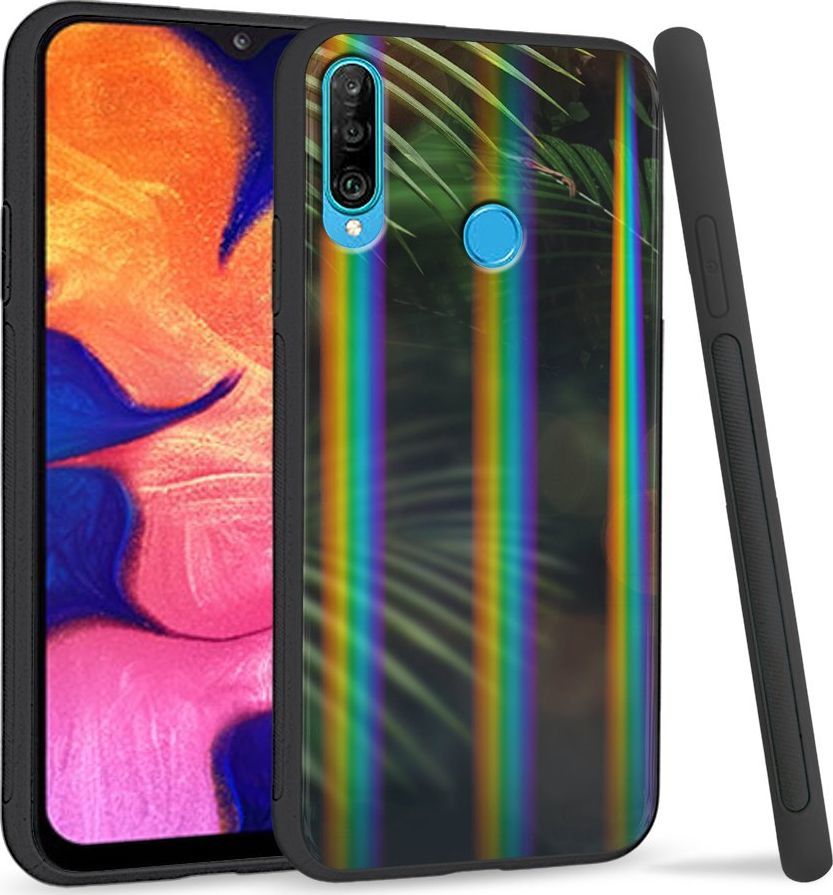 Super Fashion Etui Rainbow Series na Huawei P30 Lite Plamy 1