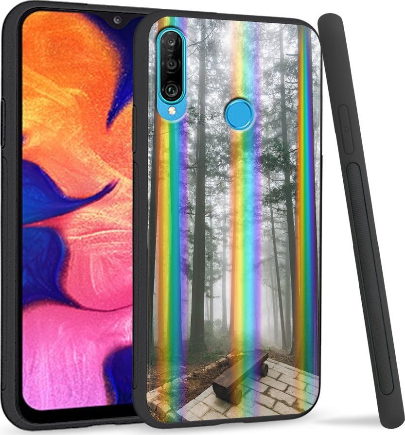Super Fashion Etui Rainbow Series na Huawei P30 Lite Rower 1