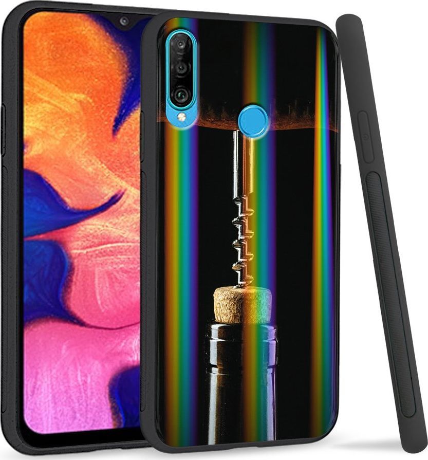 Super Fashion Etui Rainbow Series na Huawei P30 Lite Korkociąk 1