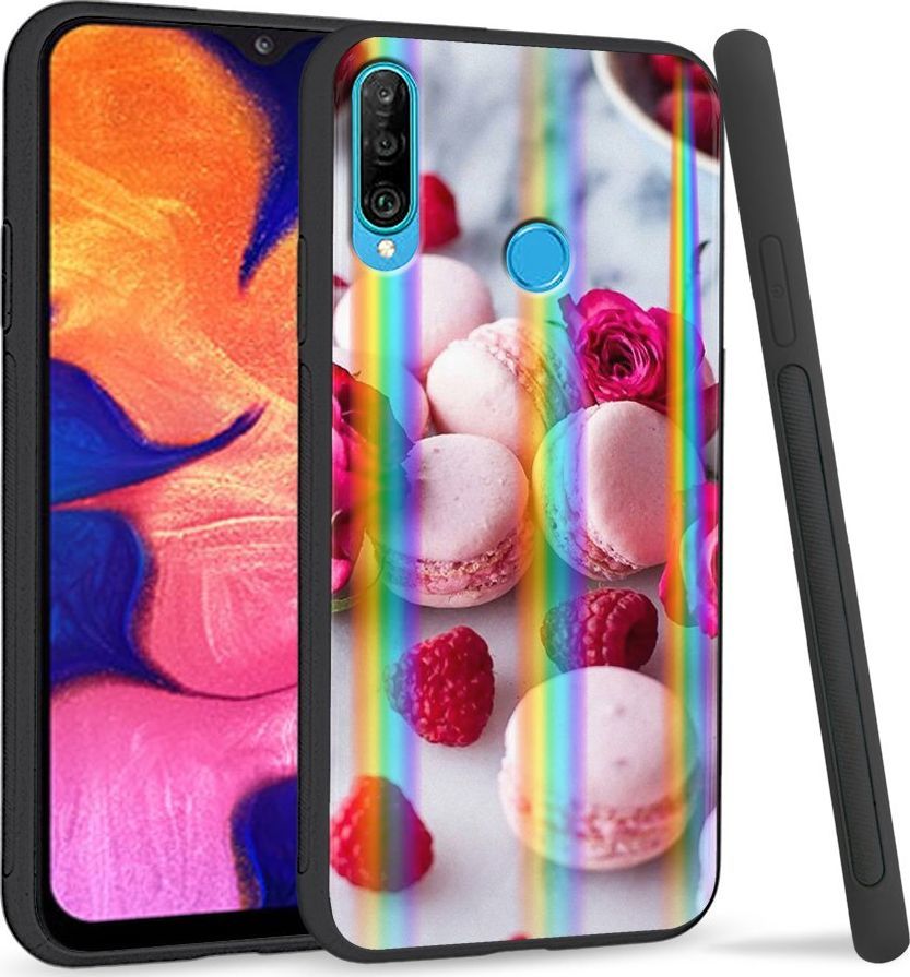 Super Fashion Etui Rainbow Series na Huawei P30 Lite Ciasteczka 1